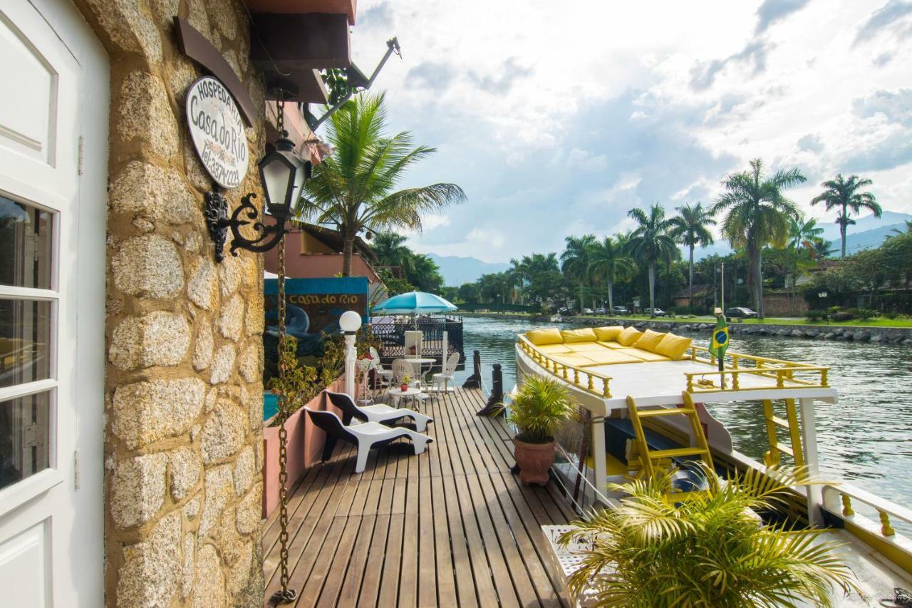 Pousada Casa Do Rio Hostel - 8 Min Do Centro Historico - Passeio De Barco Com Saida Da Pousada -Pago A Parte- Perto Das Praias E Beira Rio ปาราตี ภายนอก รูปภาพ